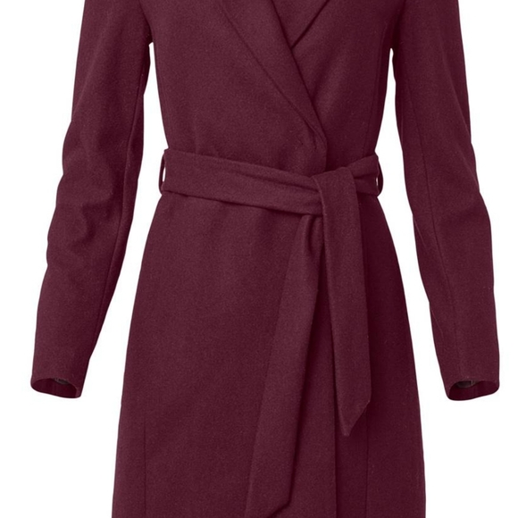 Faux wool coat - Picture 2 of 3